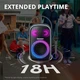 Портативная беспроводная Bluetooth колонка Tronsmart Halo 110 IPX6 |BT5.3, AUX, 60W, NFC, EQ| Караоке| Black - изображение 14