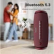Портативная беспроводная Bluetooth колонка Sounarc R2 IPX6 BT5.3, AUX/TF, 60W, TWS, 12h Max | Red - изображение 7