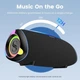 Портативная беспроводная Bluetooth колонка Sounarc R2 IPX6 BT5.3, AUX/TF, 60W, TWS, 12h Max |Black - изображение 13