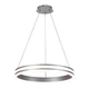 Потолочный светодиодный светильник с пультом управления LED Люстра Feron AL6610 SHINE LEVITATION 50W Серебро (40283) - изображение 4