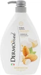 Гель для душу "Олія каріте та мигдаль" - Dermomed Shower Gel Karite and Almond 1000ml (819748-20185) - зображення 1