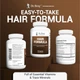 Вітаміни все в одному для волосся, шкіри та нігтів Dr. Berg Nutritionals Hair Formula 90 капсул - зображення 6