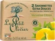 Мило екстраніжне, з екстрактом вербени і лимона - Le Petit Olivier 2 extra mild soap bars-Verbena and Lemon 2x100g (22667-24356) - изображение 2