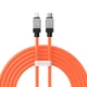Кабель заряджання Baseus (CAKW000107) (PD20W) (2M) для Type-C to Lightning/iP швидка зарядка для устройств Apple iPhone iPad Помаранчевий - зображення 1