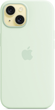 Etui Apple MagSafe Silicone Case dla iPhone 15 Soft Mint (MWNC3) - obraz 3