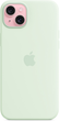 Etui Apple MagSafe Silicone Case dla iPhone 15 Plus Soft Mint (MWNG3) - obraz 2