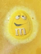 Бомбочка для ванны "Драже M&Ms жёлтый" аромат печенья 120 г - изображение 2