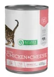 Вологий корм для дорослих котів з куркою і сиром Nature's Protection with Сhicken & Сheese 400 г - изображение 3