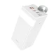 Белое портативное зарядное устройство Power Bank Hoco J86A емкостью 50000 mAh и мощностью 22.5 Вт. - изображение 2