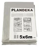 Тент брезент Wimar PLANDEKA тарпаулін захисний 5м х 6м (110 г/м²) - зображення 2