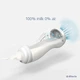 Антиколиковая бутылочка Difrax Natural с силиконовой соской Variflow 1-2-3 250 мл (8711736557387) - изображение 3
