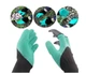 Садовые перчатки Garden Genie Gloves Зеленые - изображение 3