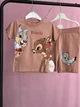 Дитячий літній комплект (футболка + шорти) для дівчинки Bambi 98см - изображение 1