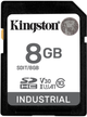 Карта памяти Kingston SDHC 8GB Industrial Class 10 UHS-I U3 V30 А1 (SDIT/8GB) - изображение 2