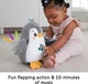 Музичний плюшевий Веселий Пінгвін Фішер Прайс Fisher-Price Plush Baby Toy Flap & Wobble Penguin (HNC10) - зображення 5