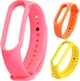 Набор ремешков XOKO Sport для Xiaomi Mi Band 5/6/7 Bright color 3 шт (XK-BND-3SP-BRT) - изображение 1