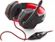 Навушники Real-El GDX-8000 Vibration Surround 7.1 BackLit Black-Red (EL124100017) - зображення 6