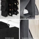 Органайзер для обуви, одежды, подвесная сумка UTM Shoe organizer 12 отделов Черный - изображение 6