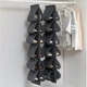 Органайзер для обуви, одежды, подвесная сумка UTM Shoe organizer 12 отделов Черный - изображение 7