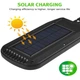 Уличный фонарь на солнечной батареи Solar 6 SMD-120° с датчиком движения, водонепроницаемый IP65, 4 режима Черный - изображение 6