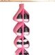 Органайзер для взуття, одягу, підвісна сумка UTM Shoe organizer 12 відділів Рожевий - зображення 5