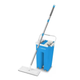 Набір швабра + відро з розділеним баком Esperanza EHS004 SQUEEZE MOP CLEAN Блакитний - зображення 1