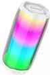 Портативная колонка Bluetooth Hoco HC8 со светомузыкой White - изображение 1