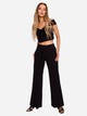 Spodnie dresowe damskie eleganckie Made Of Emotion M675 S Czarne (5903887665209) - obraz 3
