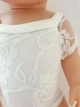 Одежда для куклы Беби Борн / Baby Born 40-43 см комплект боди юбка бело -розовый 8806 - изображение 6