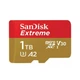 microSDXC (UHS-1 U3) SanDisk Extreme A2 1TB class 10 V30 (R190MB/s,W130MB/s) (adapter SD) - зображення 2