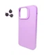 Чохол Silky Cam Protect для iPhone 15 Pro Max Purple - зображення 1
