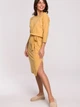 Sukienka tunika damska BeWear B221 M Żółta (5903887655033) - obraz 3