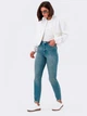 Джинси Skinny жіночі Dressa 67615 32 Блакитні (2000406133379_D) - зображення 4