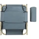 Кровать-раскладушка RIAS R-41 с подушкой 180x60x30см Grey (3_04707) - изображение 3