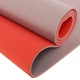Коврик для фитнеса и йоги двухслойный Sp-Sport Fit 3046 размер 183x61x0,6см Beige-Orange - изображение 4