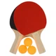 Набор для настольного тенниса Fox Table Tennis 8894 2 ракетки + 3 мяча - изображение 2