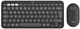 Комплект клавіатура+миша Logitech Pebble 2 Combo Tonal Graphite (920-012239) чорний - изображение 1