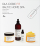 Набір Ziaja Baltic Home SPA Fit Cosmetics Желе для тіла 260 мл + Сироватка для тіла 400 мл + Крем для обличчя 50 мл + Скраб 300 мл (5901887051572) - зображення 2