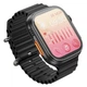 Розумний смарт годинник Smart Watch Hoco Y12 Ultra 49mm електронний з магнітною зарядкою та мікрофоном чорний - зображення 2
