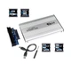 Алюминиевый USB 3.0 внешний карман переходник для SSD/HDD диска SATA III 2.5” серебро - изображение 1