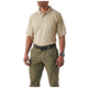 Футболка поло тактична з коротким рукавом 5.11 Tactical Performance Polo - Short Sleeve, Synthetic Knit XS Silver Tan - зображення 5