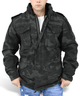 Куртка со съемной подкладкой SURPLUS REGIMENT M 65 JACKET 2XL Washed black camo - изображение 4