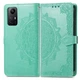 Чехол Vintage для Xiaomi Redmi Note 12S книжка кожа PU с визитницей бирюзовый - изображение 4