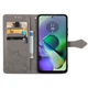 Чехол Vintage для Motorola Moto G54 / G54 Power книжка кожа PU с визитницей серый - изображение 2