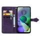 Чехол Vintage для Motorola Moto G54 / G54 Power книжка кожа PU с визитницей фиолетовый - изображение 2