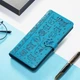 Чехол Embossed Cat and Dog для Xiaomi Redmi Note 12S книжка кожа PU с визитницей голубой - изображение 6