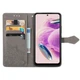 Чехол Vintage для Xiaomi Redmi Note 12S книжка кожа PU с визитницей серый - изображение 2