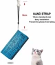 Чохол Embossed Cat and Dog для Xiaomi Redmi 12C книжка шкіра PU з візитницею блакитний - зображення 5