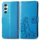Чохол Clover для Samsung Galaxy M34 5G / M346 книжка шкіра PU з візитницею блакитний - зображення 4