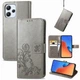Чохол Clover для Xiaomi Redmi 12 книжка шкіра PU з візитницею сірий - зображення 1
